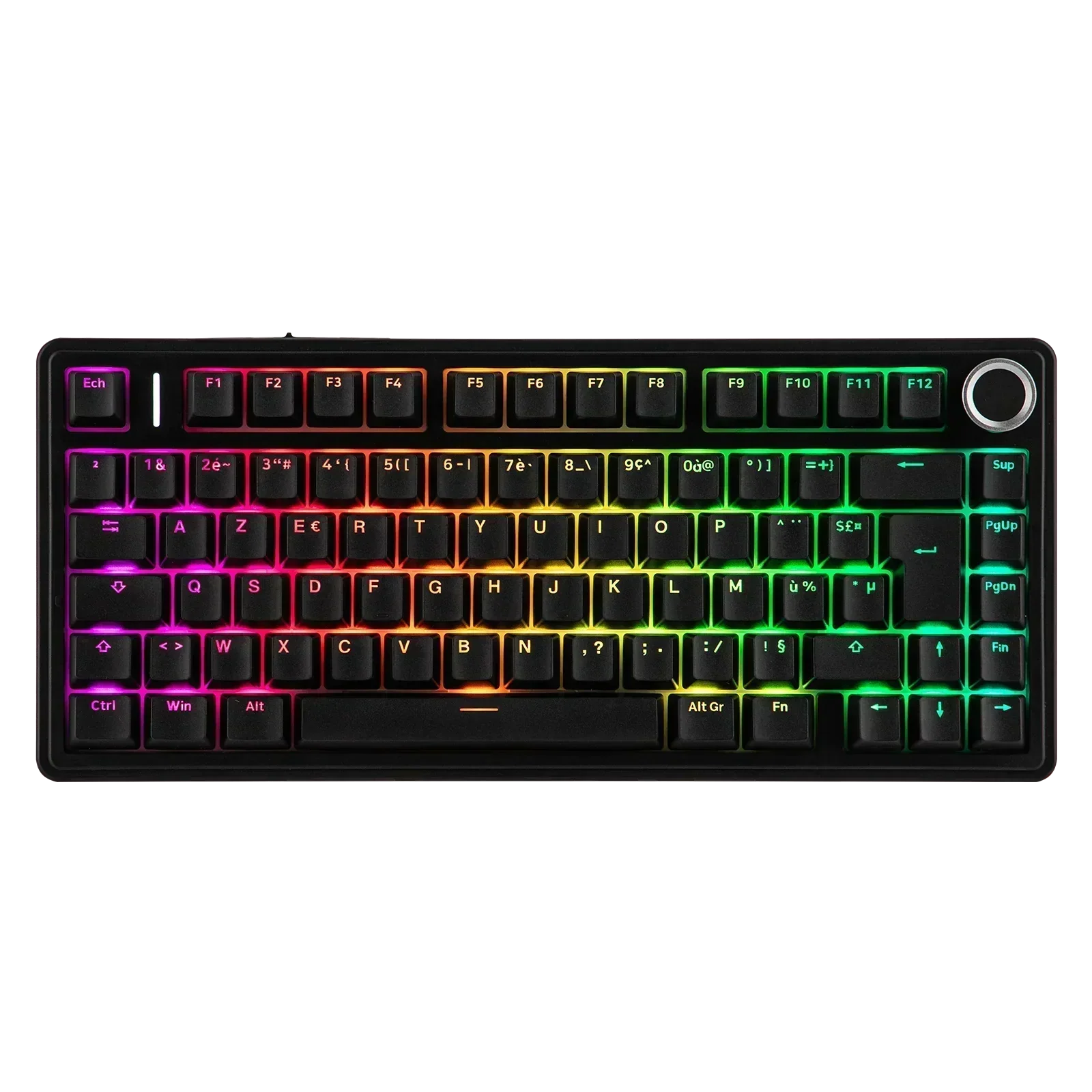 Test AULA F75 AZERTY — Avis Complet 2026 : Le Clavier 75% Ultime ? - AREA 404