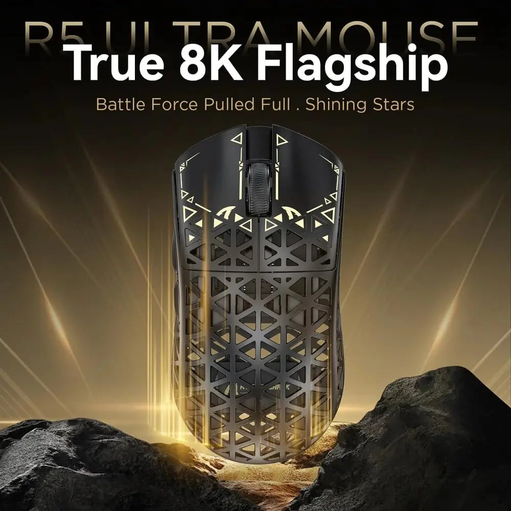 SOURIS GAMING ATTACK SHARK R5 | 8K Sans Fil