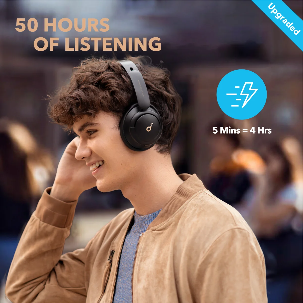 Casque Bluetooth Soundcore Life Q30 | Réduction de Bruit Active