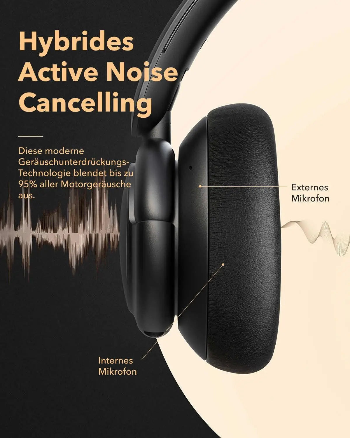 Casque Bluetooth Soundcore Life Q30 | Réduction de Bruit Active