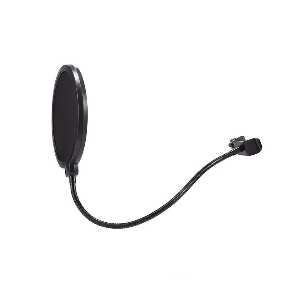 POP FILTER MICROPHONE | Double Couche Col de Cygne 360°