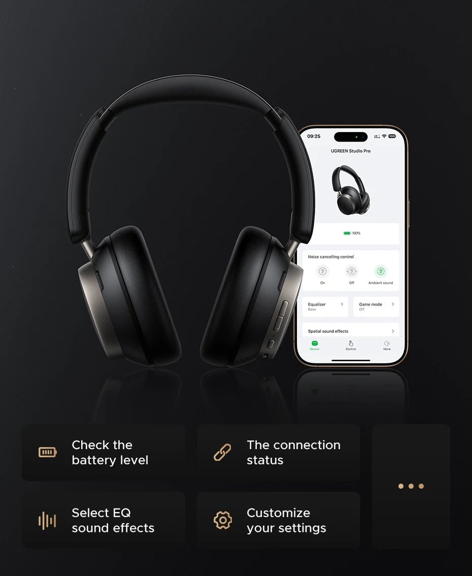 CASQUE UGREEN STUDIO PRO - AREA 404