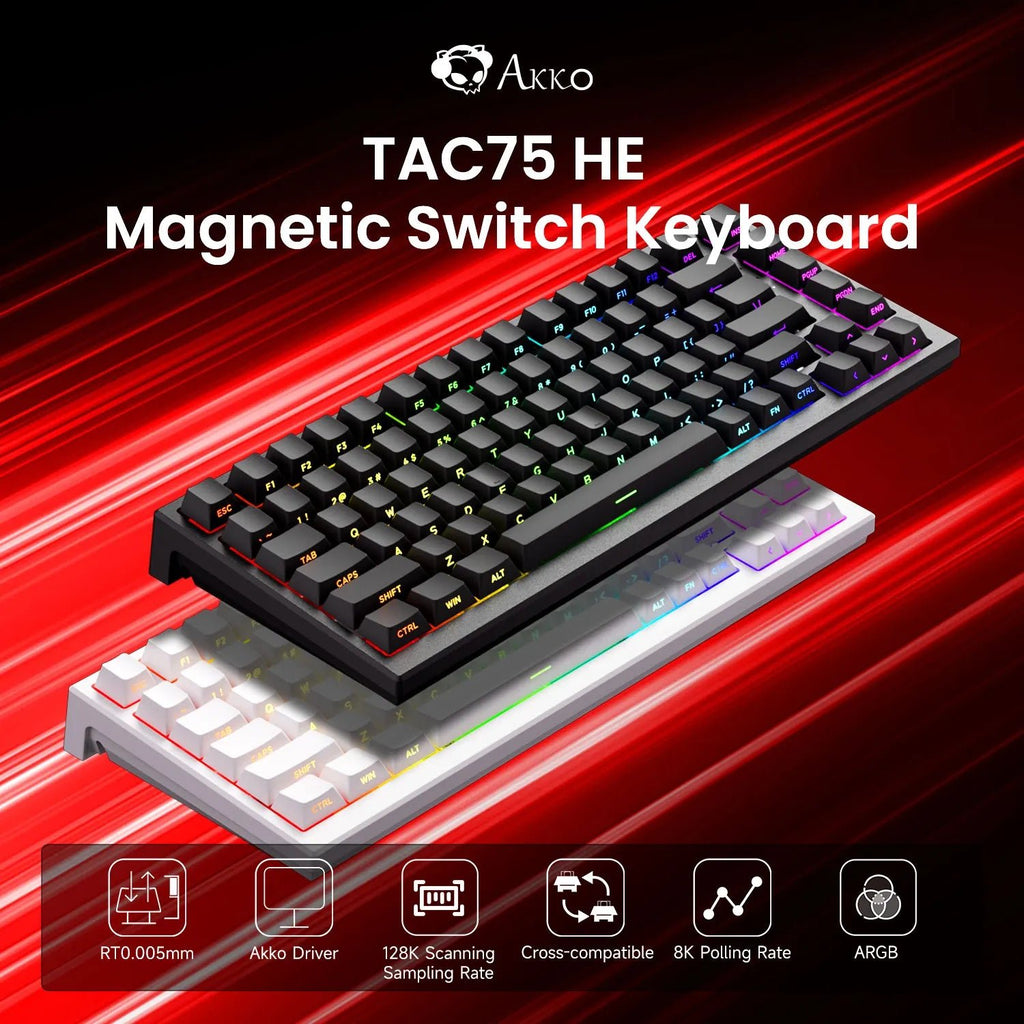 Clavier Mécanique AKKO TAC75 HE | QWERTY - AREA 404
