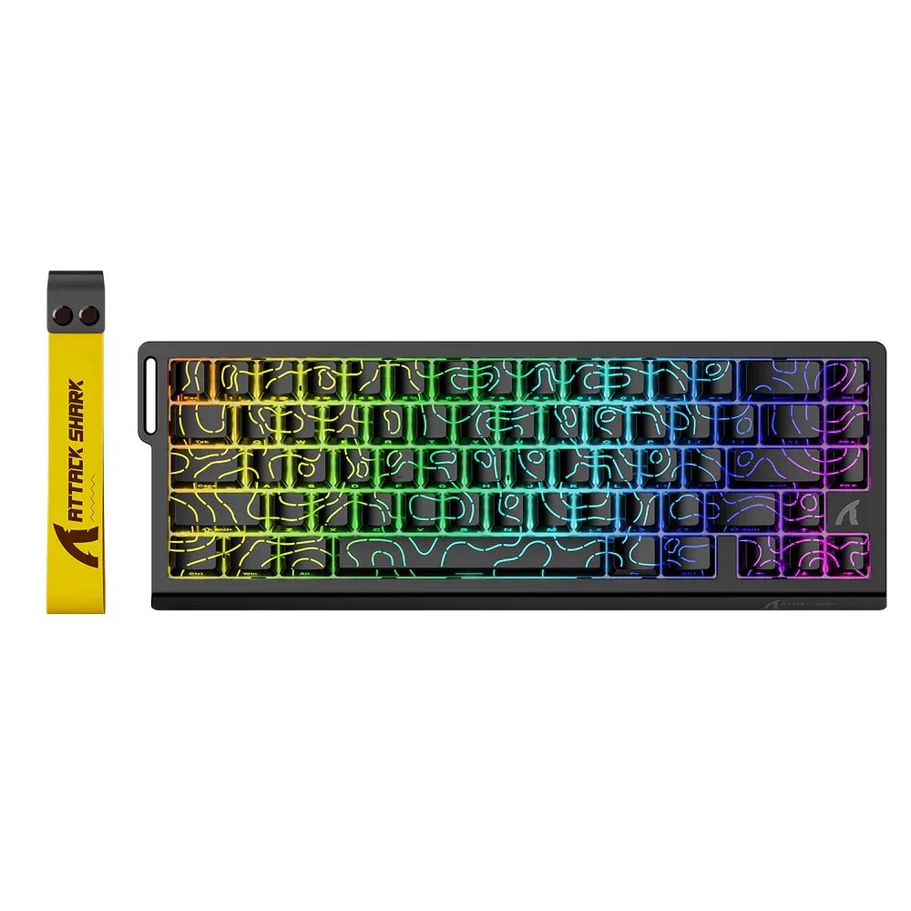 CLAVIER MÉCANIQUE ATTACK SHARK X68 HE | QWERTY - AREA 404