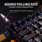 CLAVIER MÉCANIQUE ATTACK SHARK X68 HE | QWERTY - AREA 404