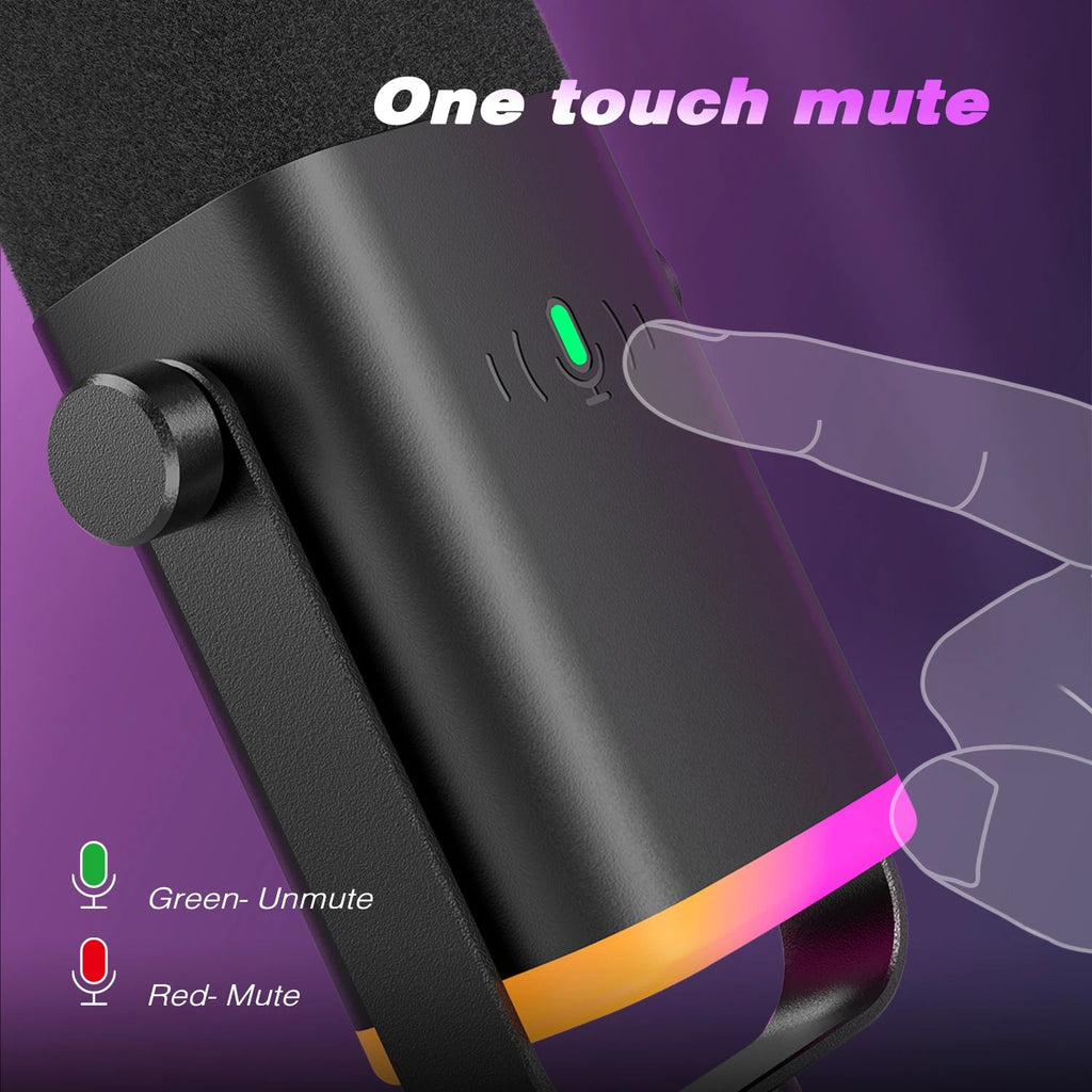 MICROPHONE DYNAMIQUE FIFINE AMPLIGAME AM8 - AREA 404