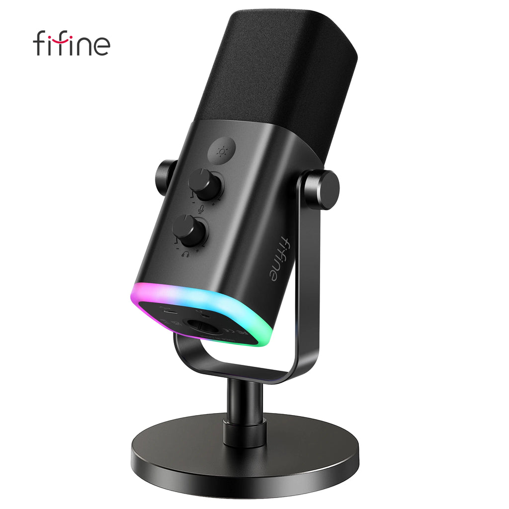MICROPHONE DYNAMIQUE FIFINE AMPLIGAME AM8 - AREA 404