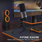 Microphone FIFINE K669B - AREA 404