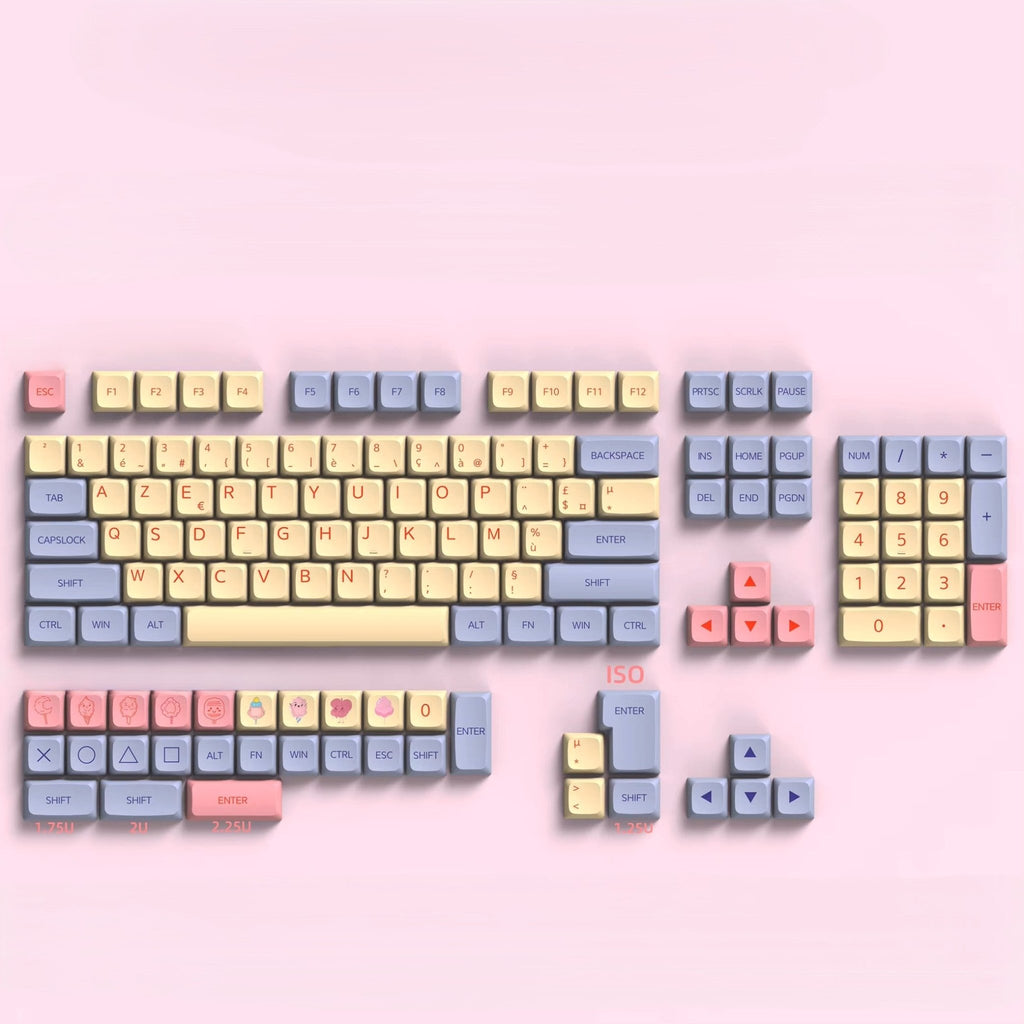 SET DE TOUCHES AZERTY | Profil XDA - AREA 404