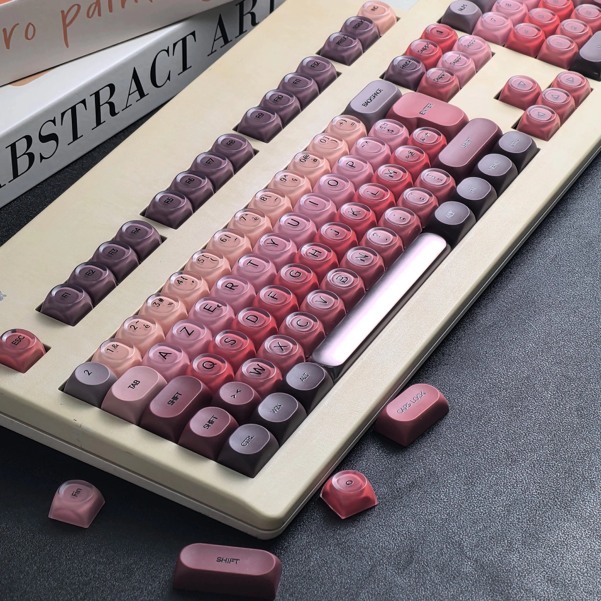 SET DE TOUCHES AZERTY | RETRO - AREA 404