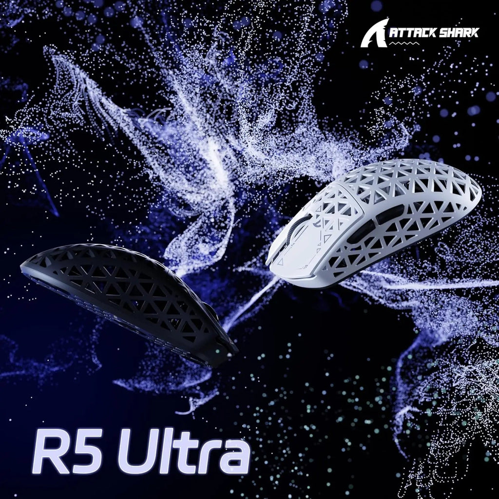 SOURIS GAMING ATTACK SHARK R5 | 8K Sans Fil - AREA 404