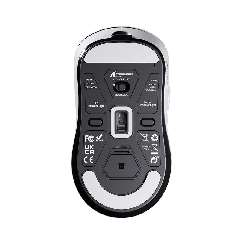 SOURIS GAMING ATTACK SHARK X3 - AREA 404